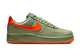 AIR FORCE 1 '07 PRM OIL GREEN/SAFETY ORANGE