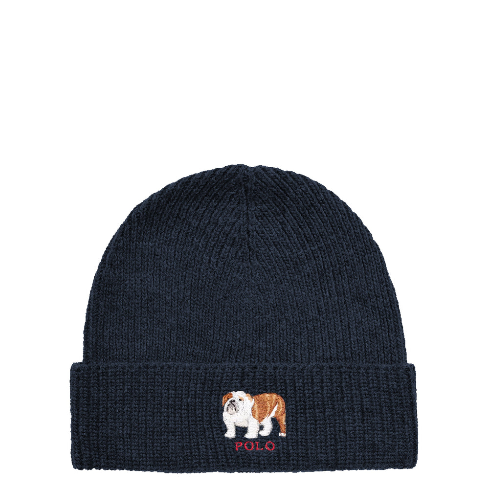 BULLDOG CUFF BEANIE NAVY