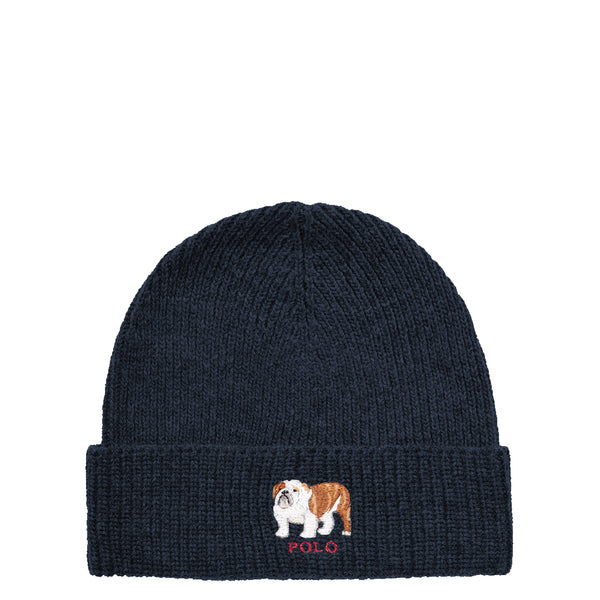 BULLDOG CUFF BEANIE NAVY