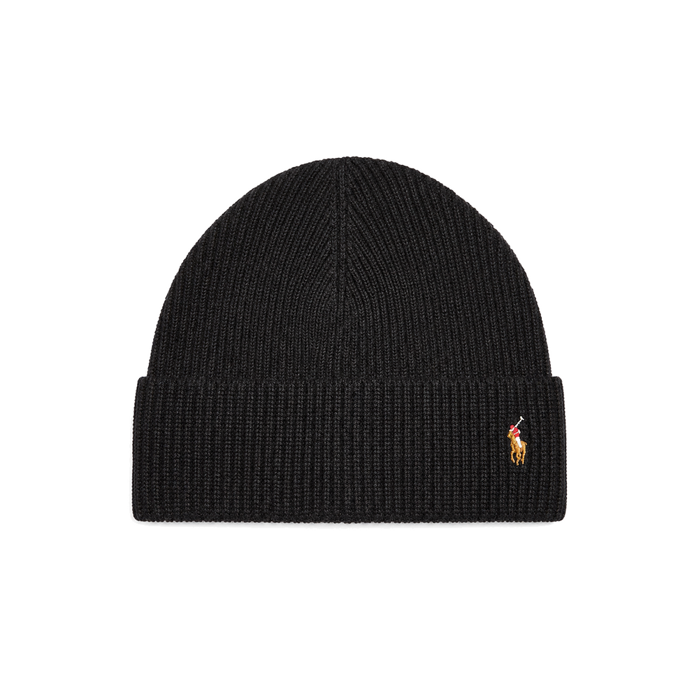 SIGNATURE CUFF HAT BLACK
