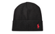 LIGHTWEIGHT COTTON BEANIE BLACK