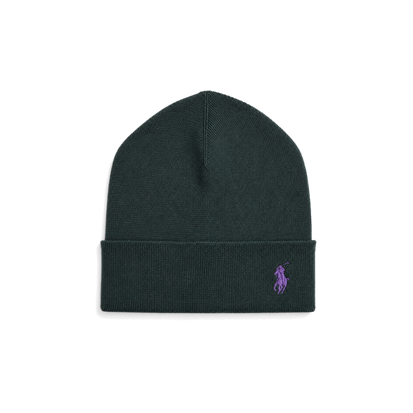 LIGHTWEIGHT COTTON BEANIE MOSS