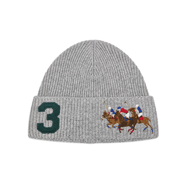 POLO MATCH BEANIE GREY