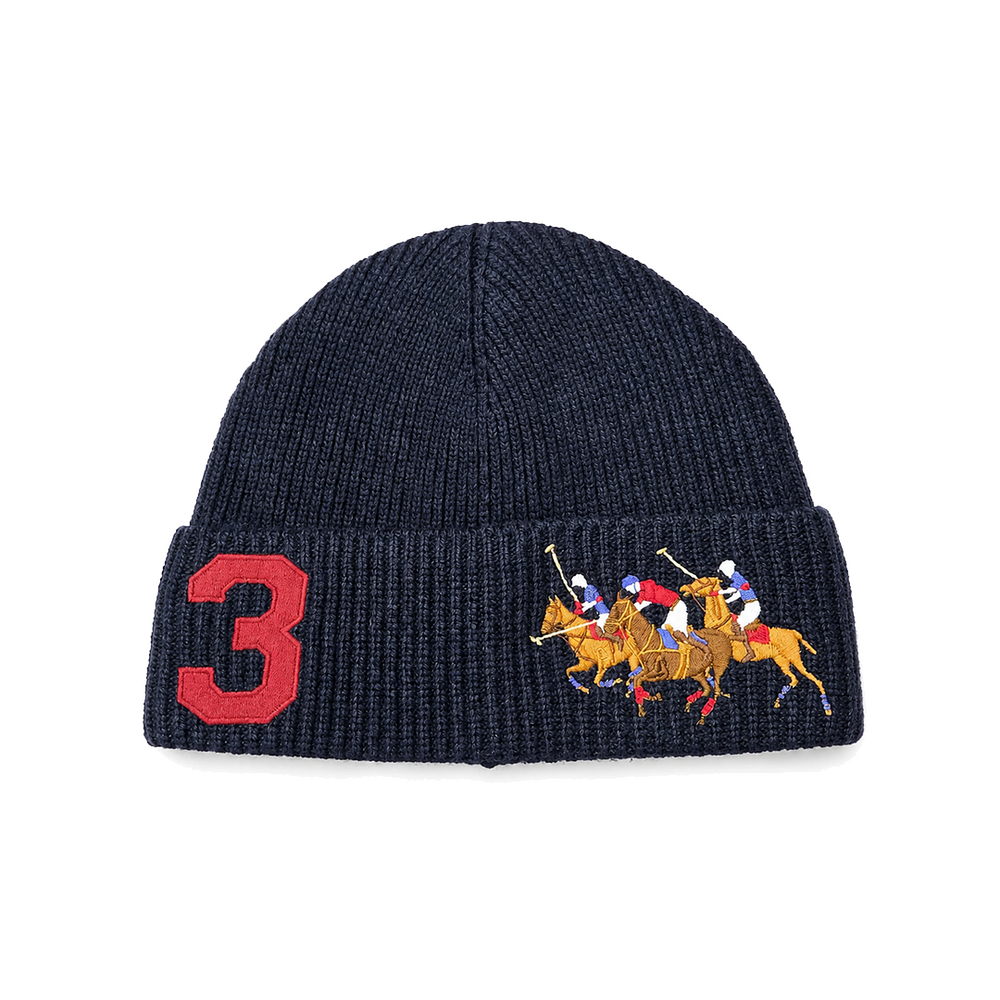 POLO MATCH BEANIE NAVY