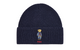 SOLID DENIM BEAR BEANIE NAVY