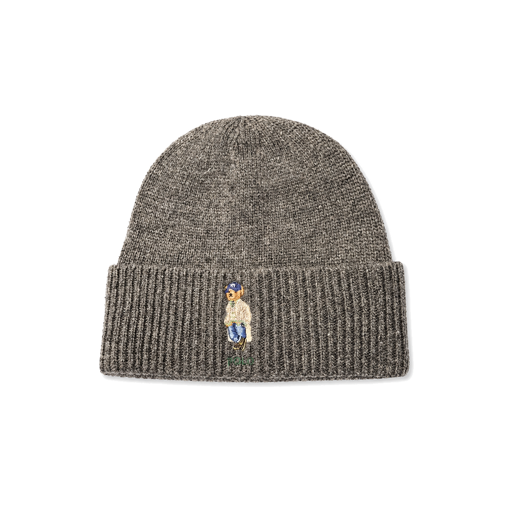 LITCHFIELD BEAR BEANIE CHARCOAL