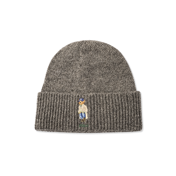 LITCHFIELD BEAR BEANIE CHARCOAL