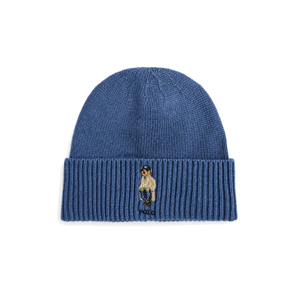LITCHFIELD BEAR BEANIE SLATE BLUE