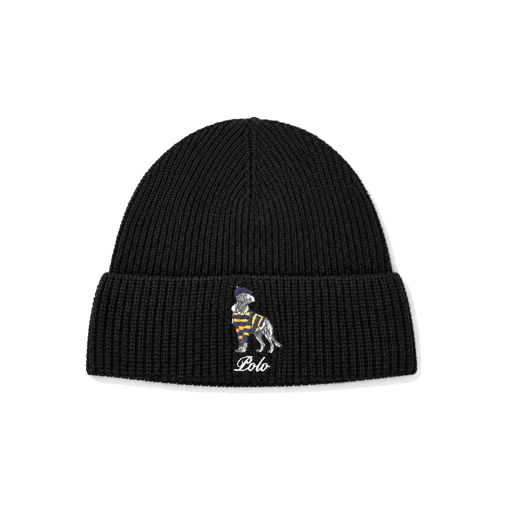 RUGBY DOG BEANIE BLACK