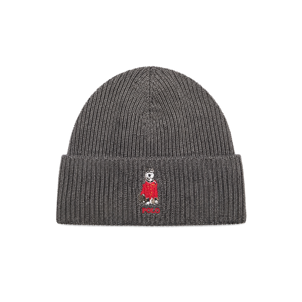 HOLIDAY DOG BEANIE CHARCOAL