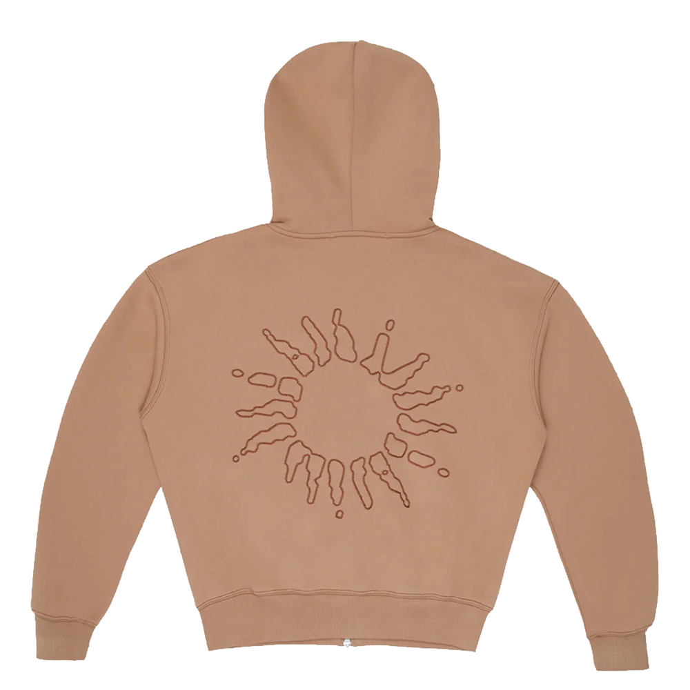 SIGNATURE ZIP HOODIE PEANUT