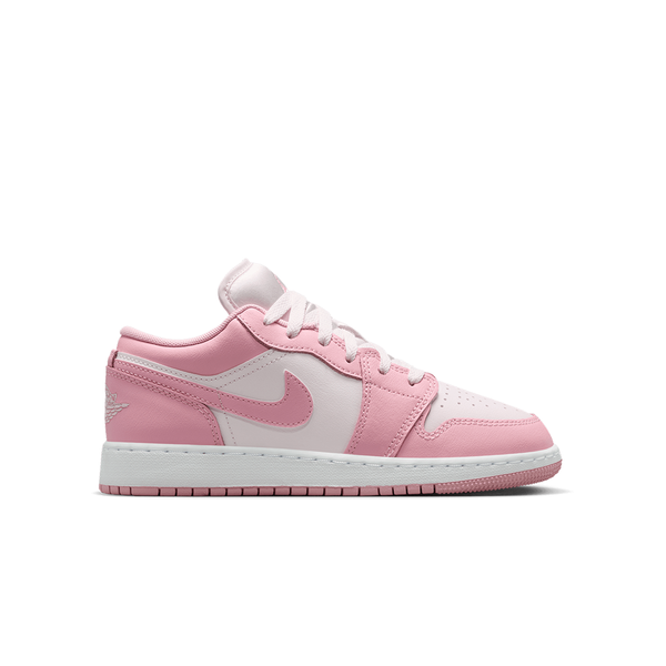 AIR JORDAN 1 LOW (GS) PEARL PINK/WHITE