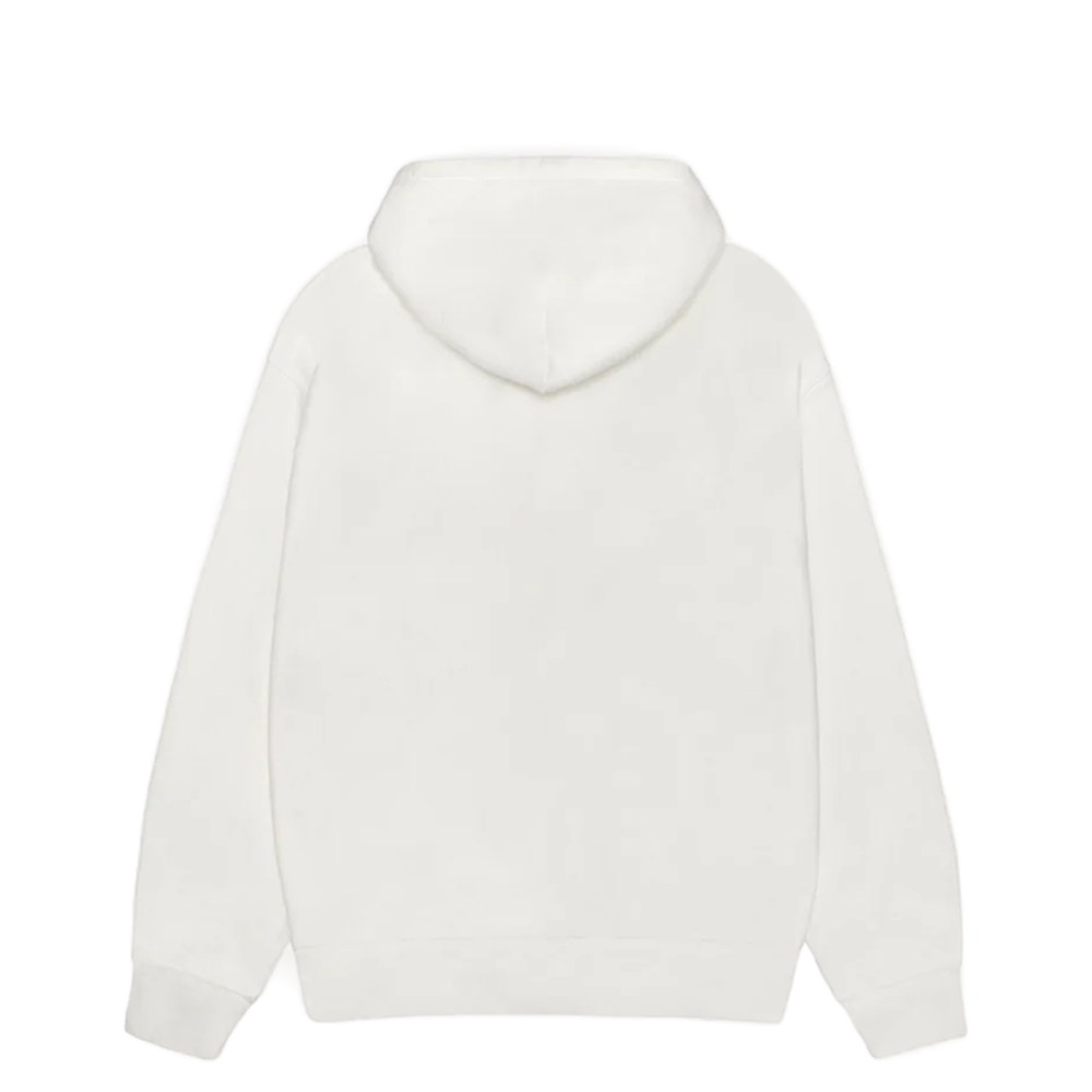 JUMBO PIGMENT DYED ZIP UP HOODIE NATURAL