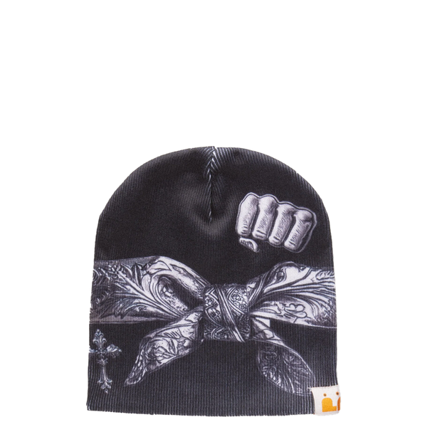 PIN BEANIE BLACK