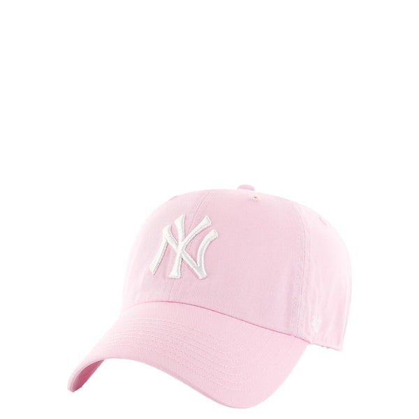 NEW YORK YANKEES CLEAN UP CAP PINK