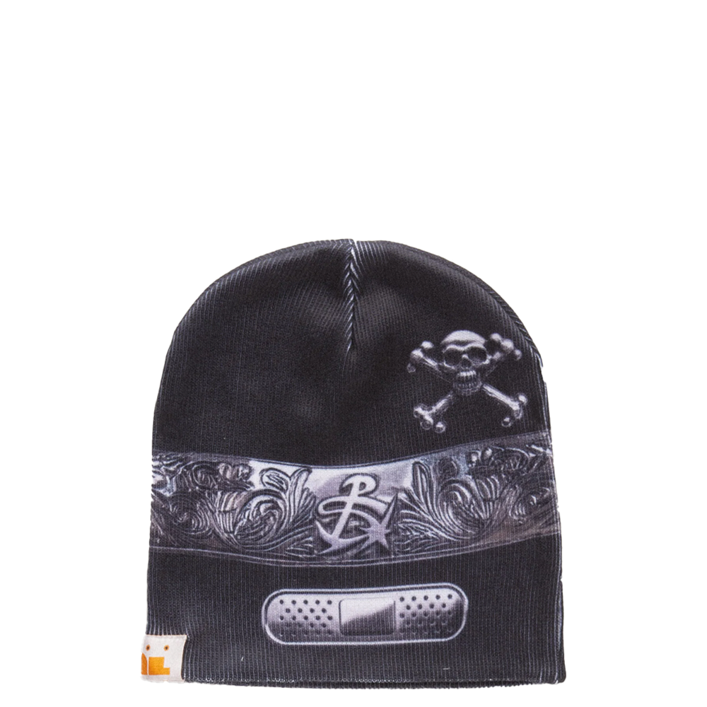 PIN BEANIE BLACK