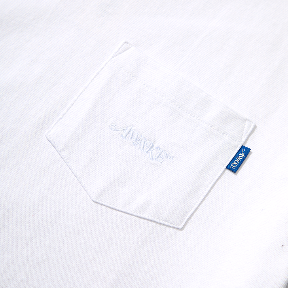 POCKET TEE WHITE