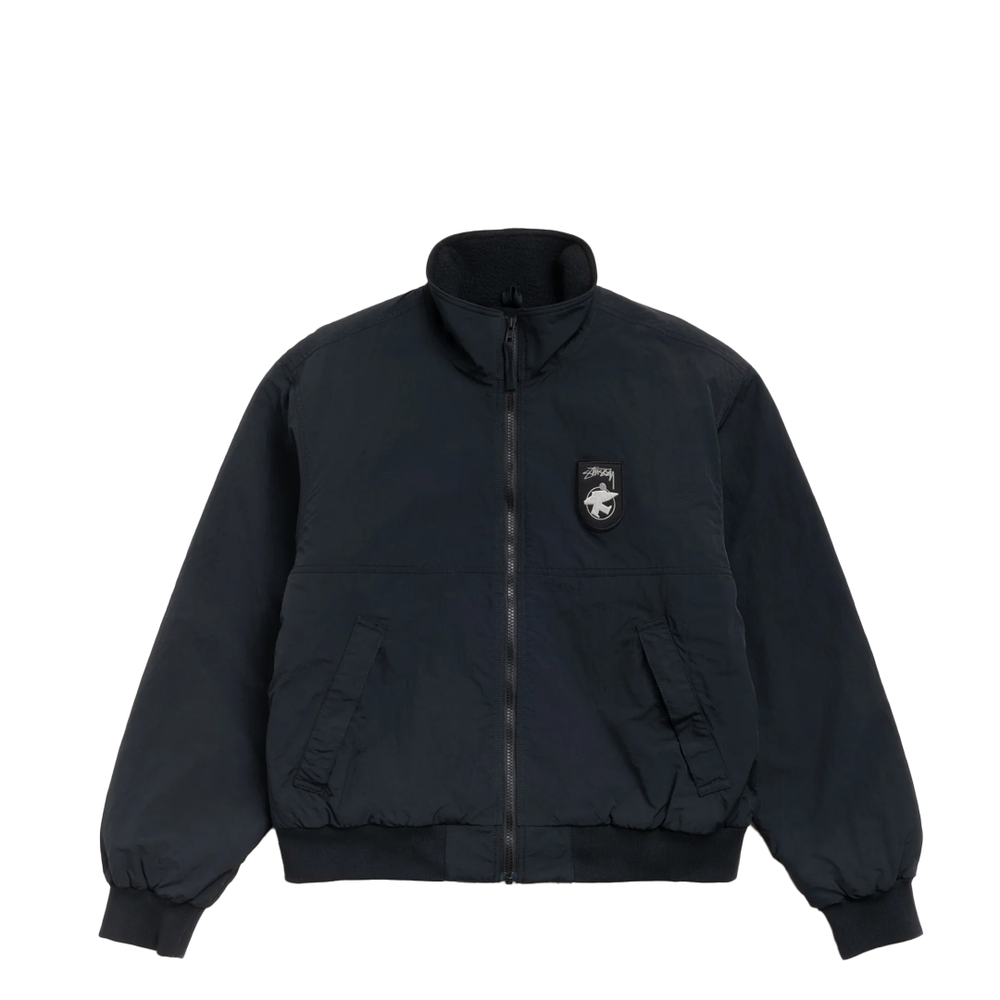 POLAR FLEECE LINED JACKET BLACK