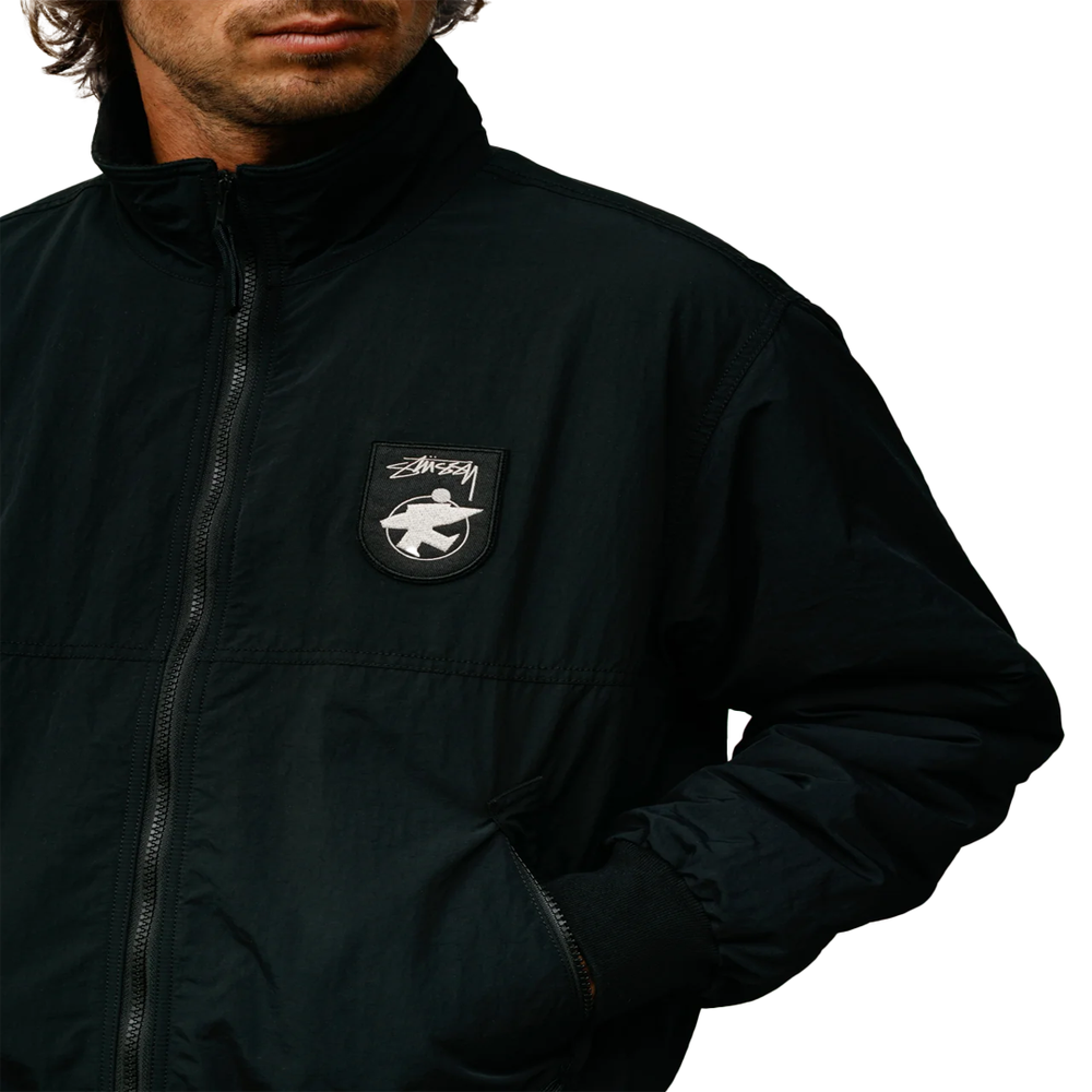 POLAR FLEECE LINED JACKET BLACK