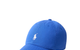 THE ICONIC COTTON CHINO BALL CAP BLUE