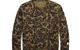 DOUBLE KNIT CAMO SWEATSHIRT