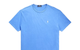 T-SHIRT COL ROND EN JERSEY COUPE CLASSIQUE BLEU CLAIR