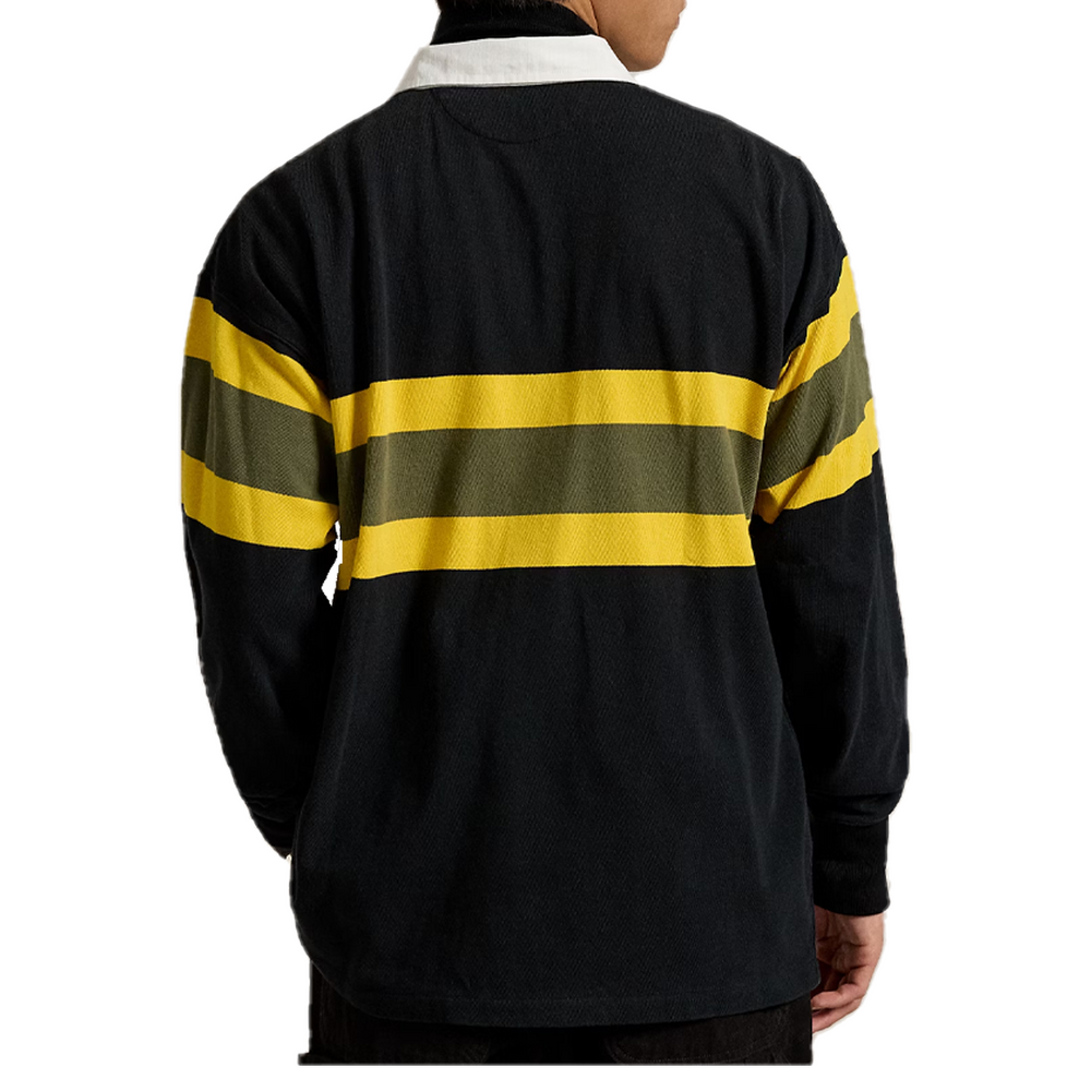 CLASSIC FIT STRIPED JERSEY RUGBY SHIRT