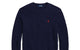 CABLE-KNIT WOOL-CASHMERE SWEATER HUNTER NAVY