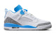 JORDAN SPIZIKE LOW WHITE/UNIVERSITY BLUE