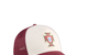 PORTUGAL KING TRUCKER HAT RUBY SHIMMER / ALPINE SNOW