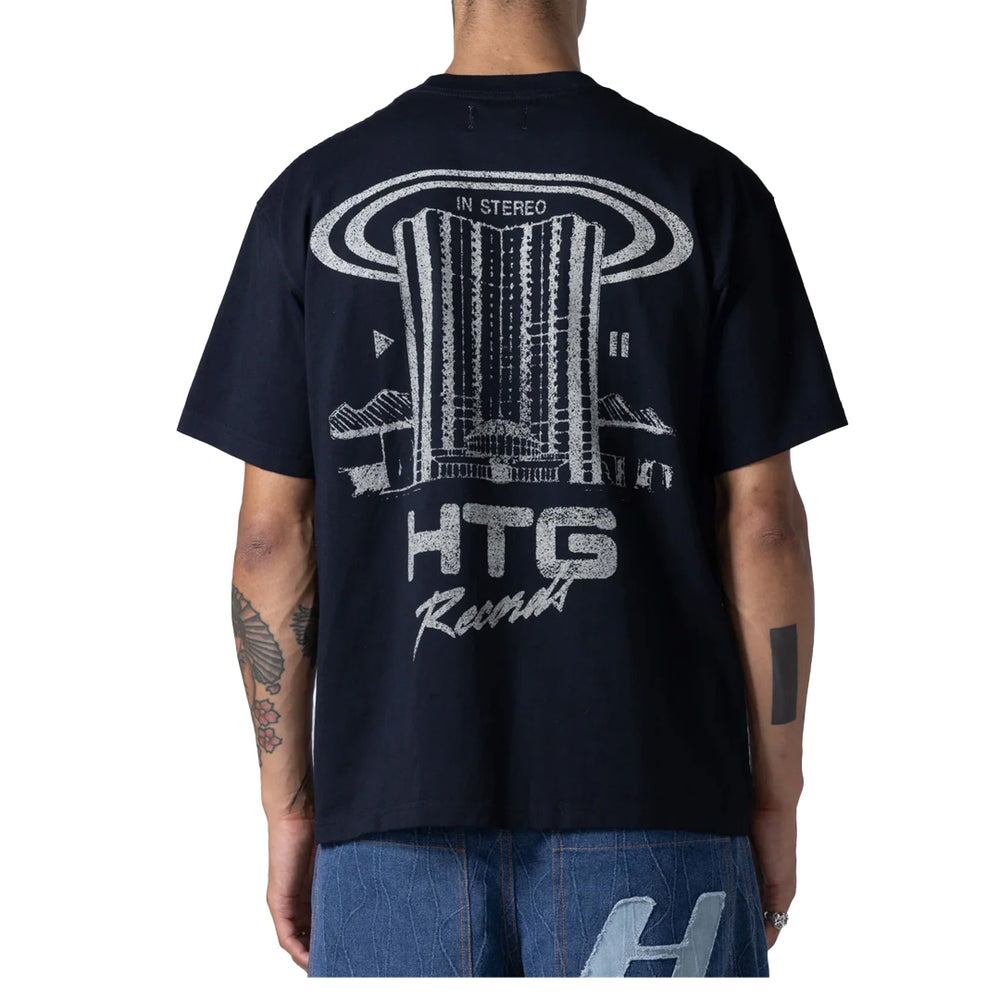 RECORDS TEE BLACK