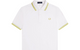 TENNIS FRED PERRY SHIRT WHITE & CITRON