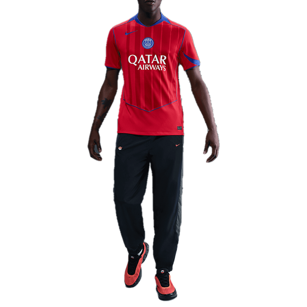 PSG 25/26 THIRD GLOBAL RED/SPORT RED/HYPER ROYAL JERSEY