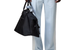 PIN TUCK TRACK PANT BLUE/OFF WHITE