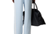 PIN TUCK TRACK PANT BLUE/OFF WHITE