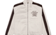 PIN TUCK TRACK TOP STONE/BROWN