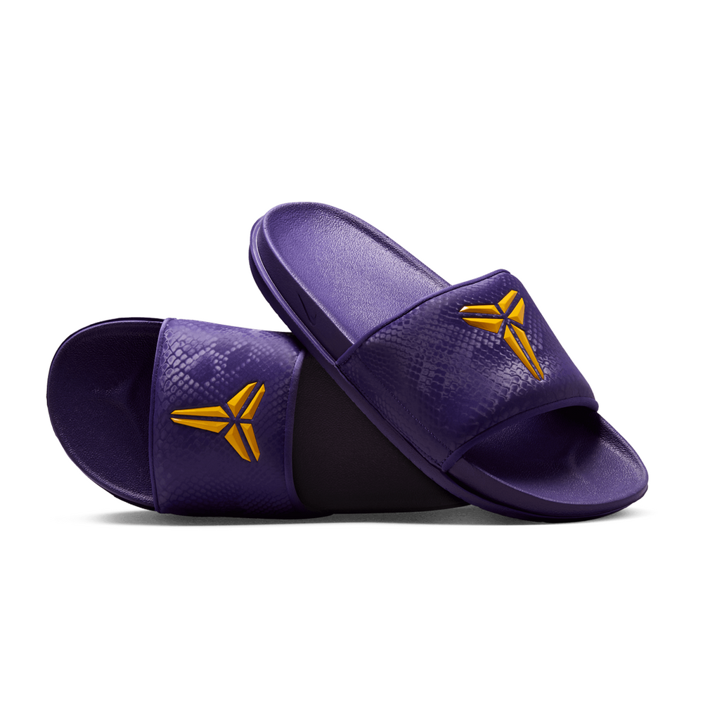 KOBE OFFCOURT SLIDE COURT PURPLE/UNIVERSITY GOLD