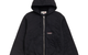 QUILTED CANVAS WORK JACKET BLACK