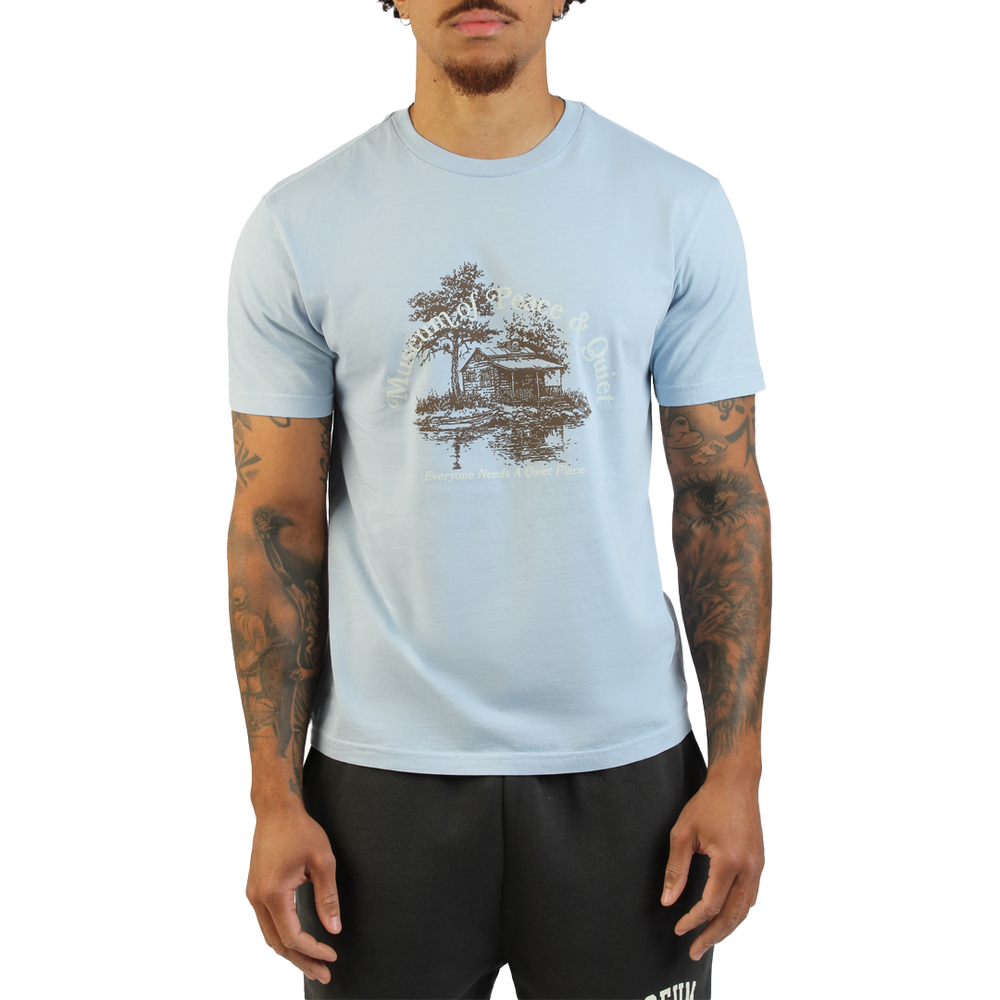 QUIET PLACE T-SHIRT BABY BLUE