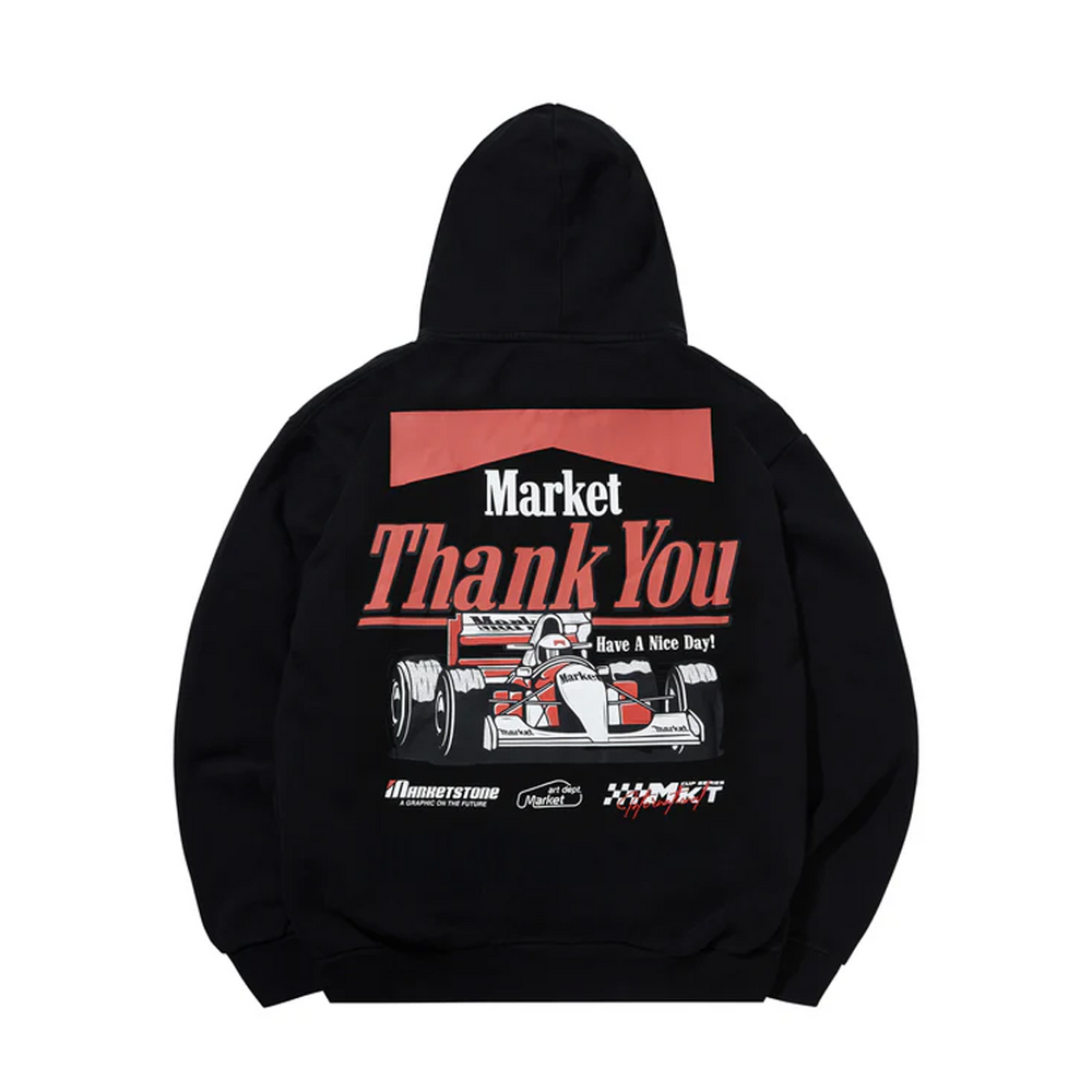 HAVE A NICE RACE HOODIE BLACK