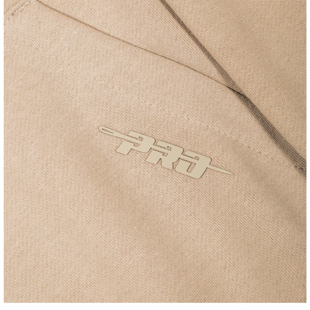 TORONTO RAPTORS NEUTRAL DROP SHOULDER FLC PO HOODIE TAUPE