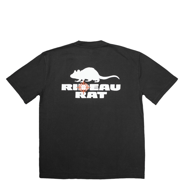 YEEZY GAP X NRML "RIDEAU RAT" BOXY TEE BLACK