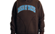 COLLEGIATE TWO POCKET SNAP HOODIE CHOCOLATE