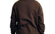 COLLEGIATE TWO POCKET SNAP HOODIE CHOCOLATE