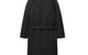 CABIN FLEECE ROBE HEATHER BLACK