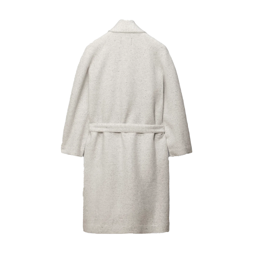 CABIN FLEECE ROBE HEATHER CLOUD