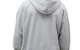 MIDWEIGHT TERRY RELAXED ZIP HOODIE HEATHER GREY