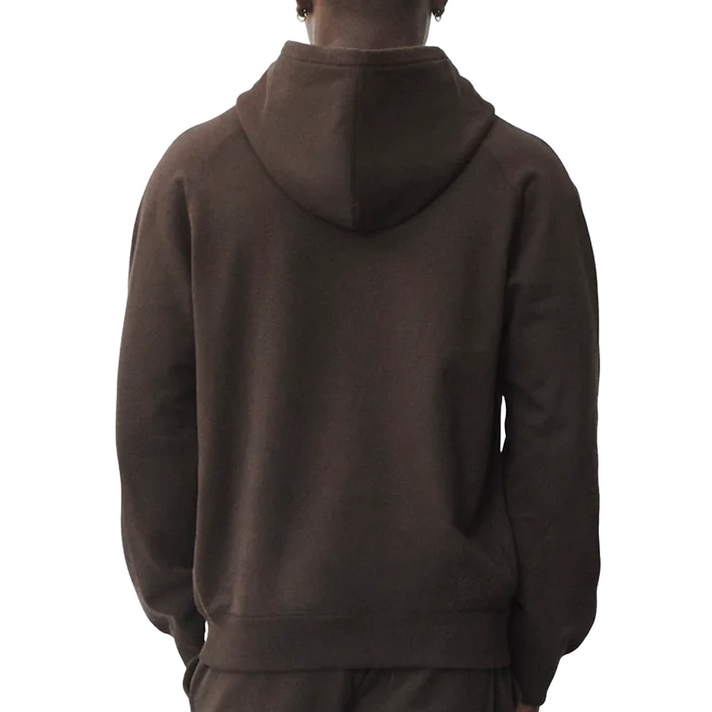 MIDWEIGHT TERRY STANDARD HOODIE COFFEE
