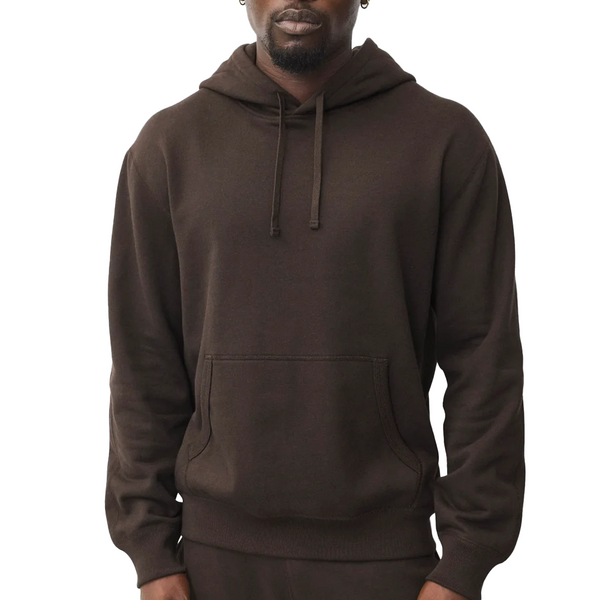 MIDWEIGHT TERRY STANDARD HOODIE COFFEE