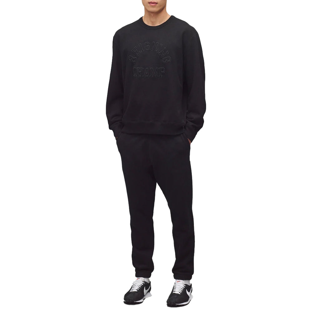 MIDWEIGHT TERRY STANDARD SWEATPANT BLACK